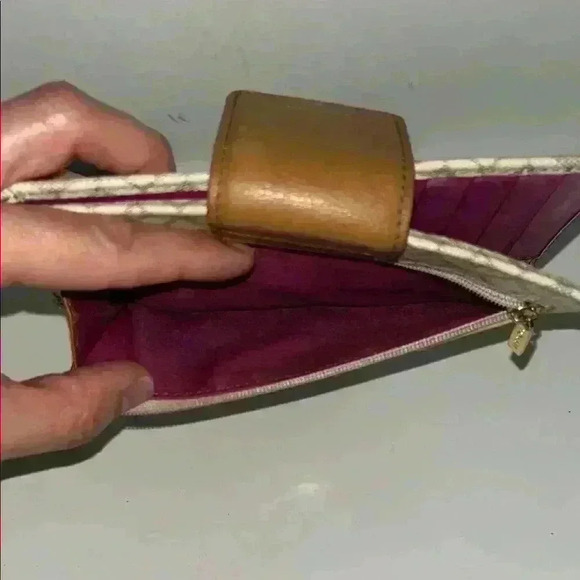 Fossil Gray and Brown Wallet - Picture 4 of 5